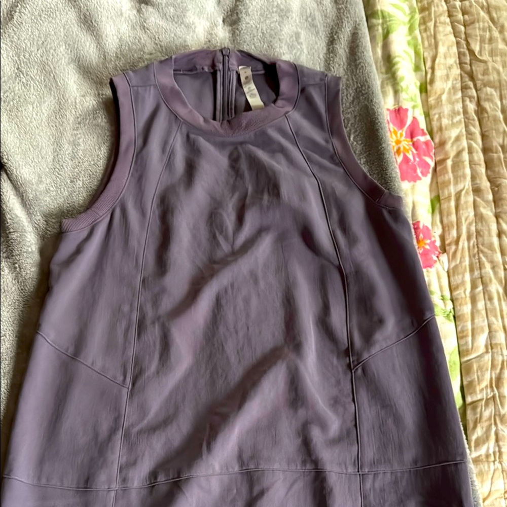 Lululemon ‘pencil’ midi light purple dress